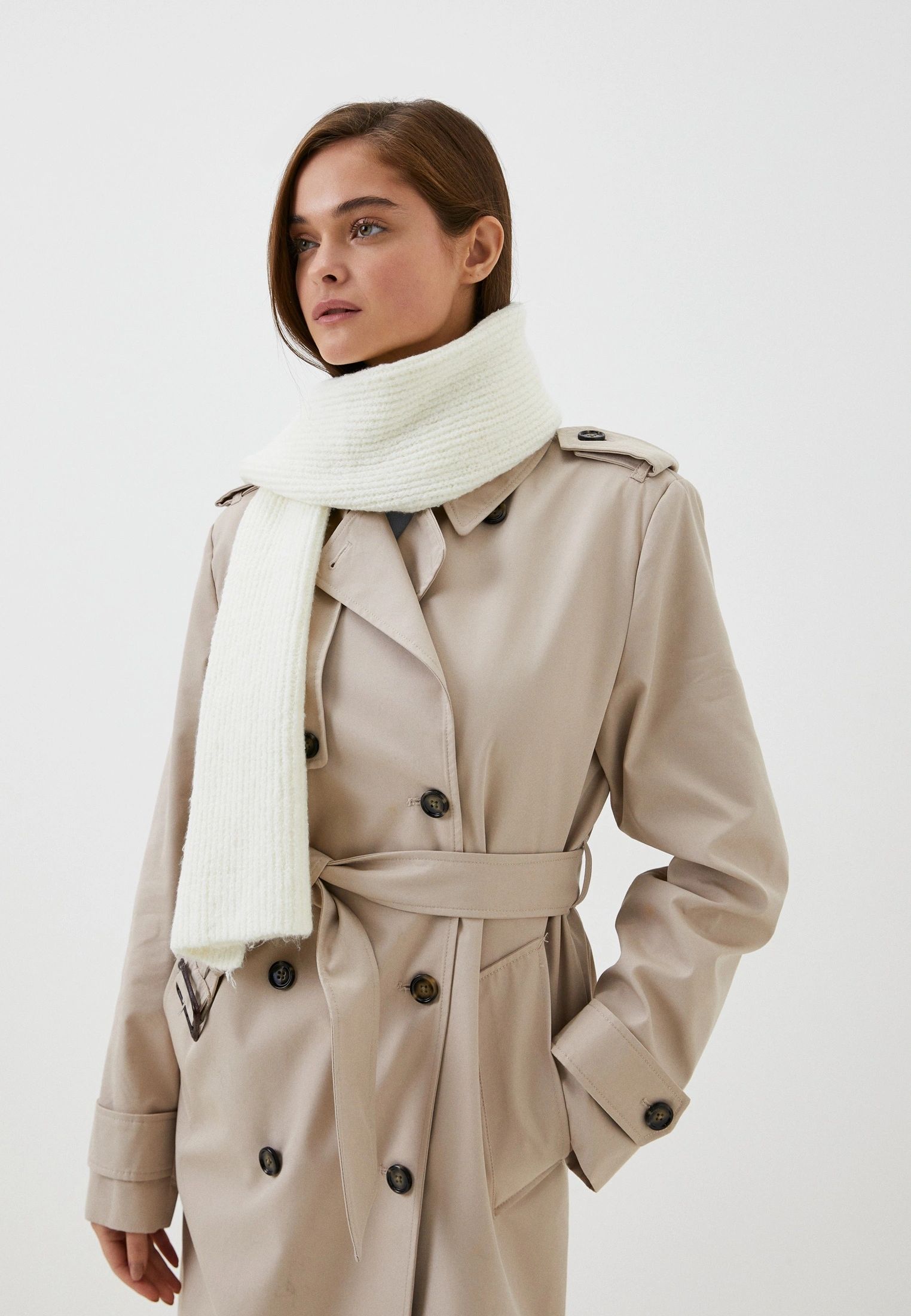 Шарф W.sharvel 3216310_OffWhite - фото 1