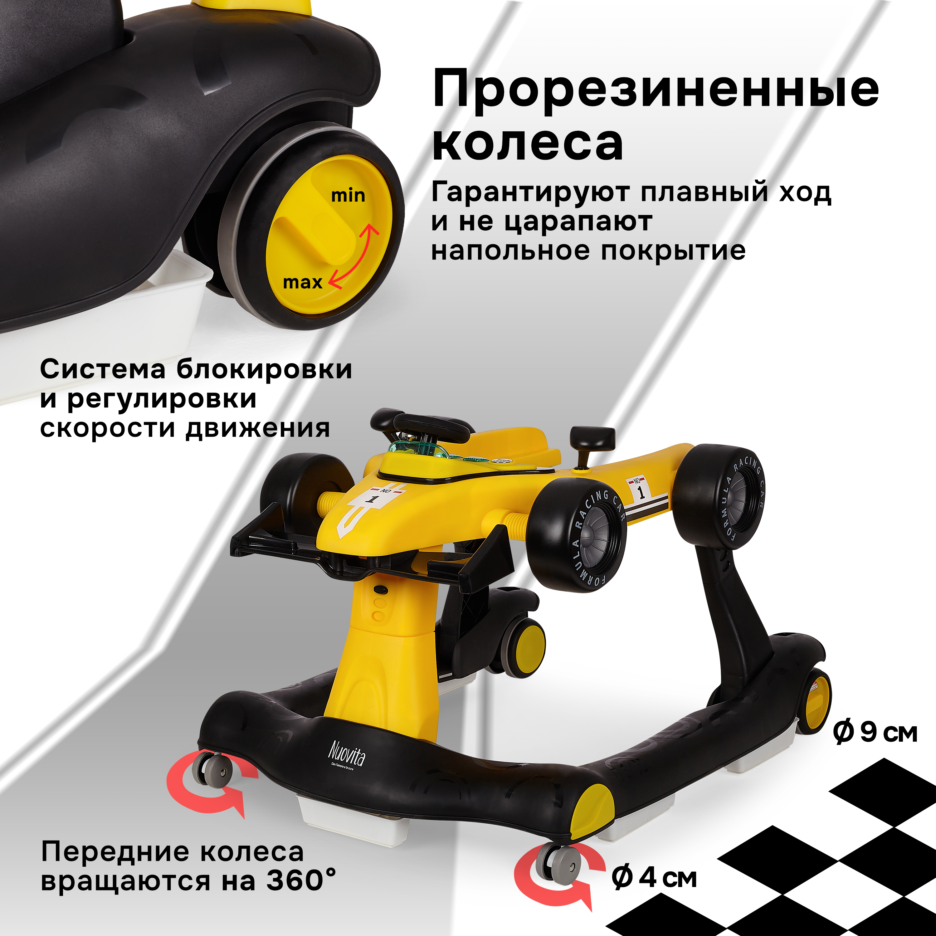 Ходунки Nuovita Unigire U1 - фото 5