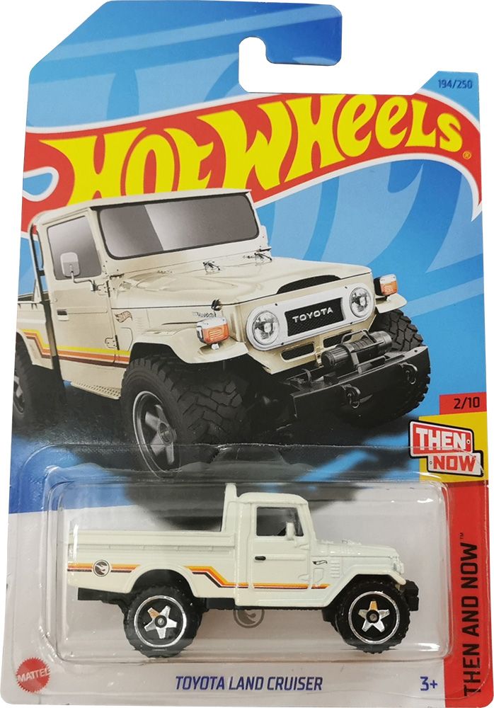 Автомобиль Hot Wheels Toyota Land cruiser 1:64 04657 - фото 1