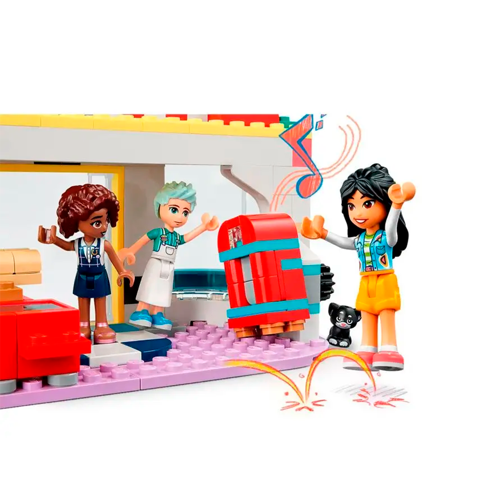 Конструктор LEGO Friends Закусочная Хартлейк-Сити 346 дет. - фото 9