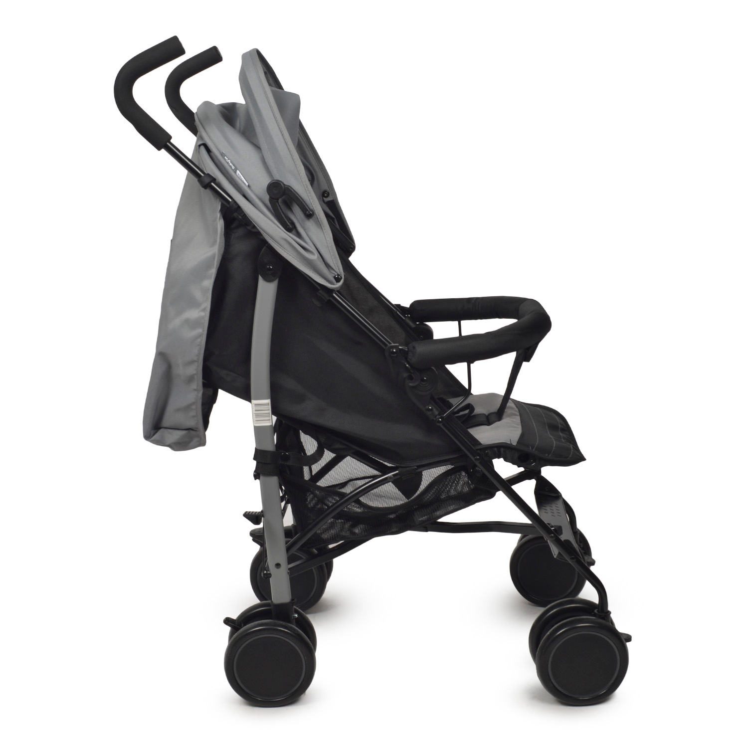 Коляска прогулочная BabyGo Ellipse New серый - фото 8