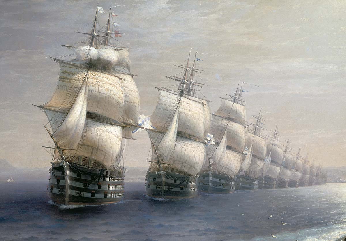 Книга Белый город Иван Айвазовский. Российский флот - фото 9