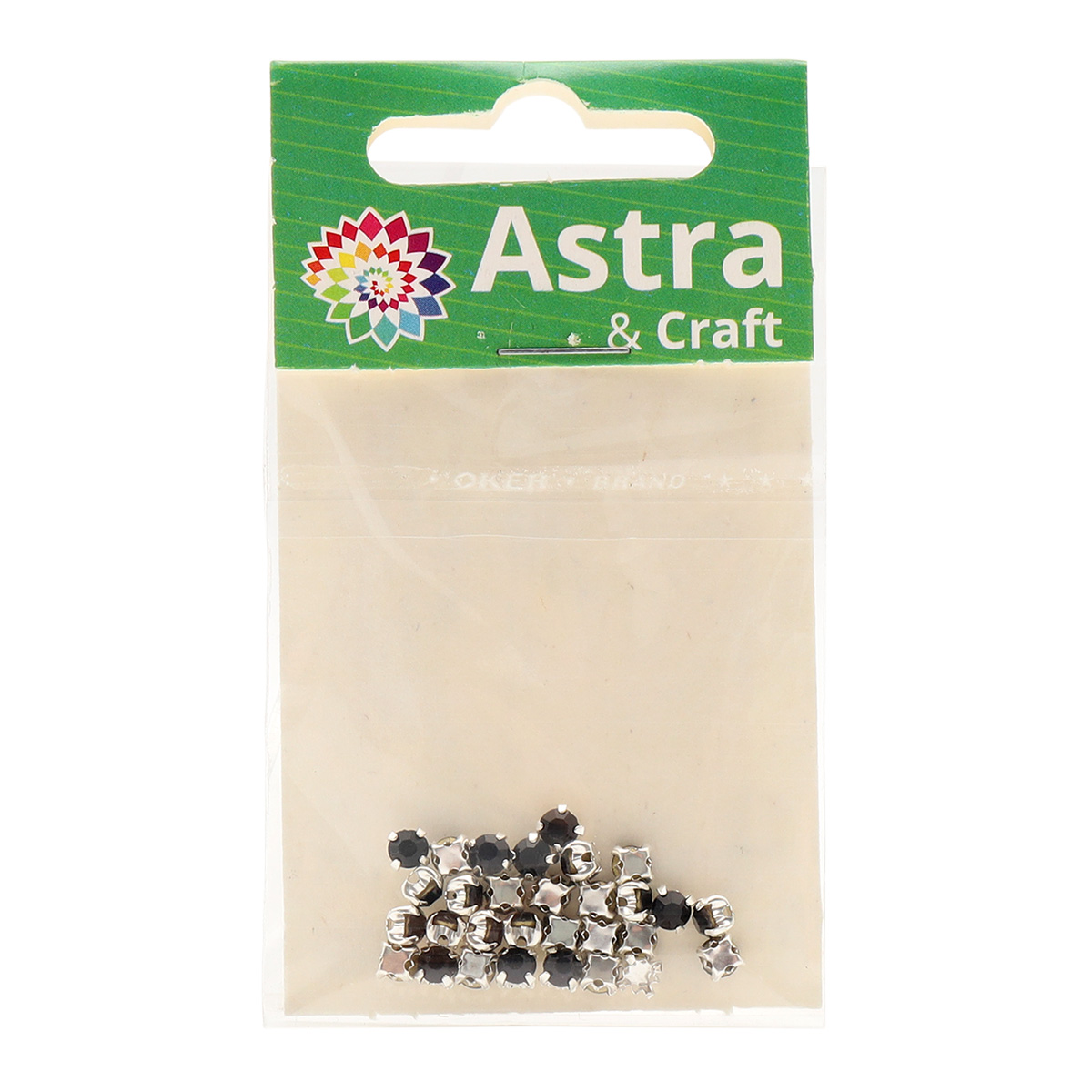 Набор для творчества Astra Craft аппликация Стразы в цапах 4 мм 30 шт - фото 3