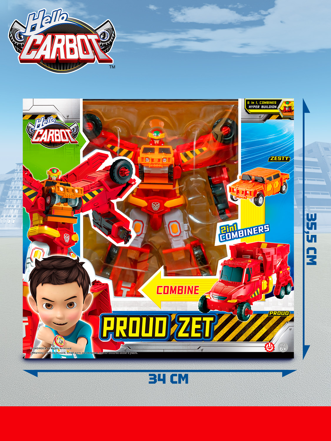 Игровой набор Hello Carbot Proud Zet S5 - фото 24