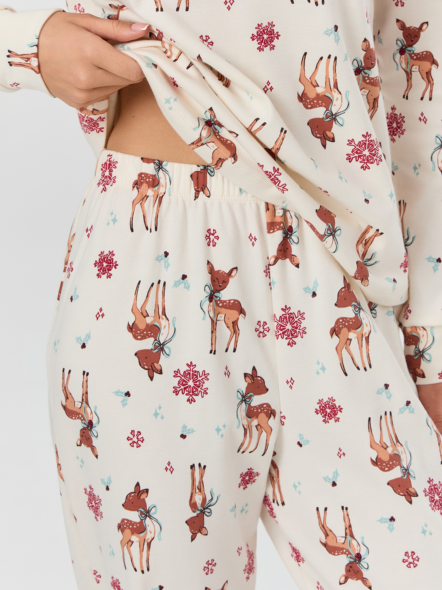 Пижама Mark Formelle (Марк Формэль) 592514/олени на молочном - фото 6
