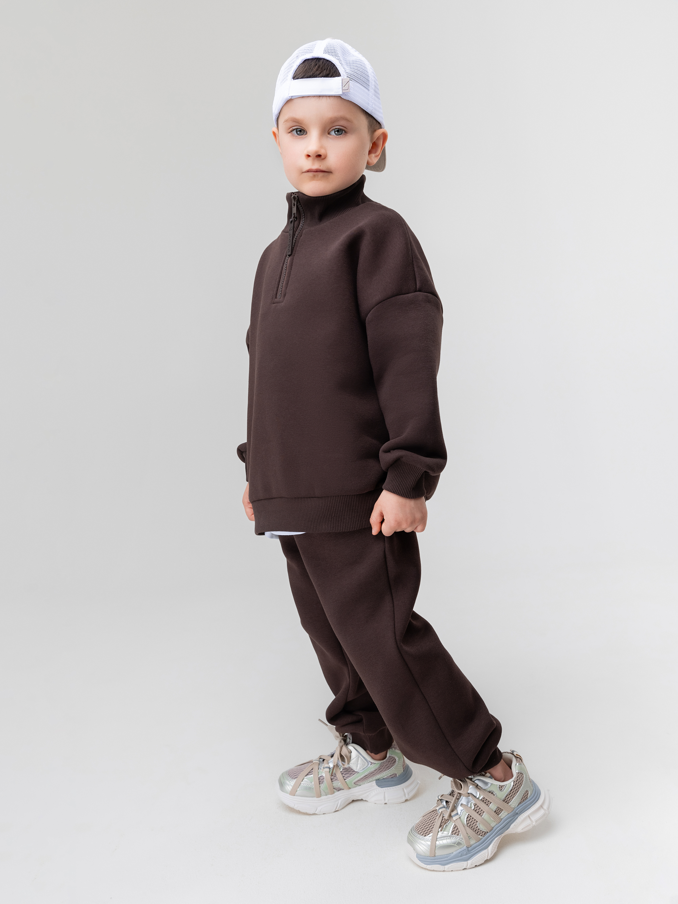 Костюм Bodo 11-599MU_кофейный - фото 6