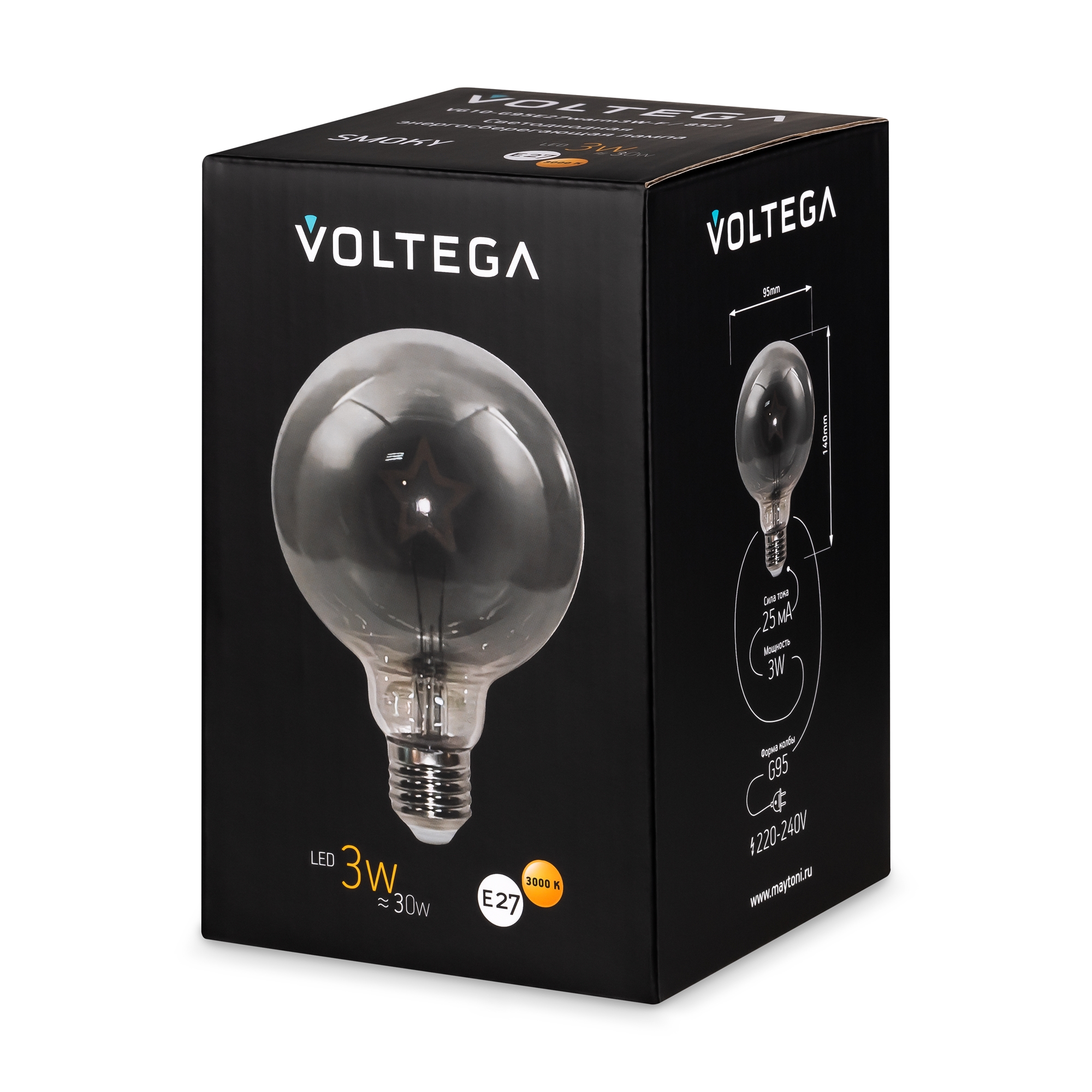 Лампочка декоративная VOLTEGA 8521 - фото 5