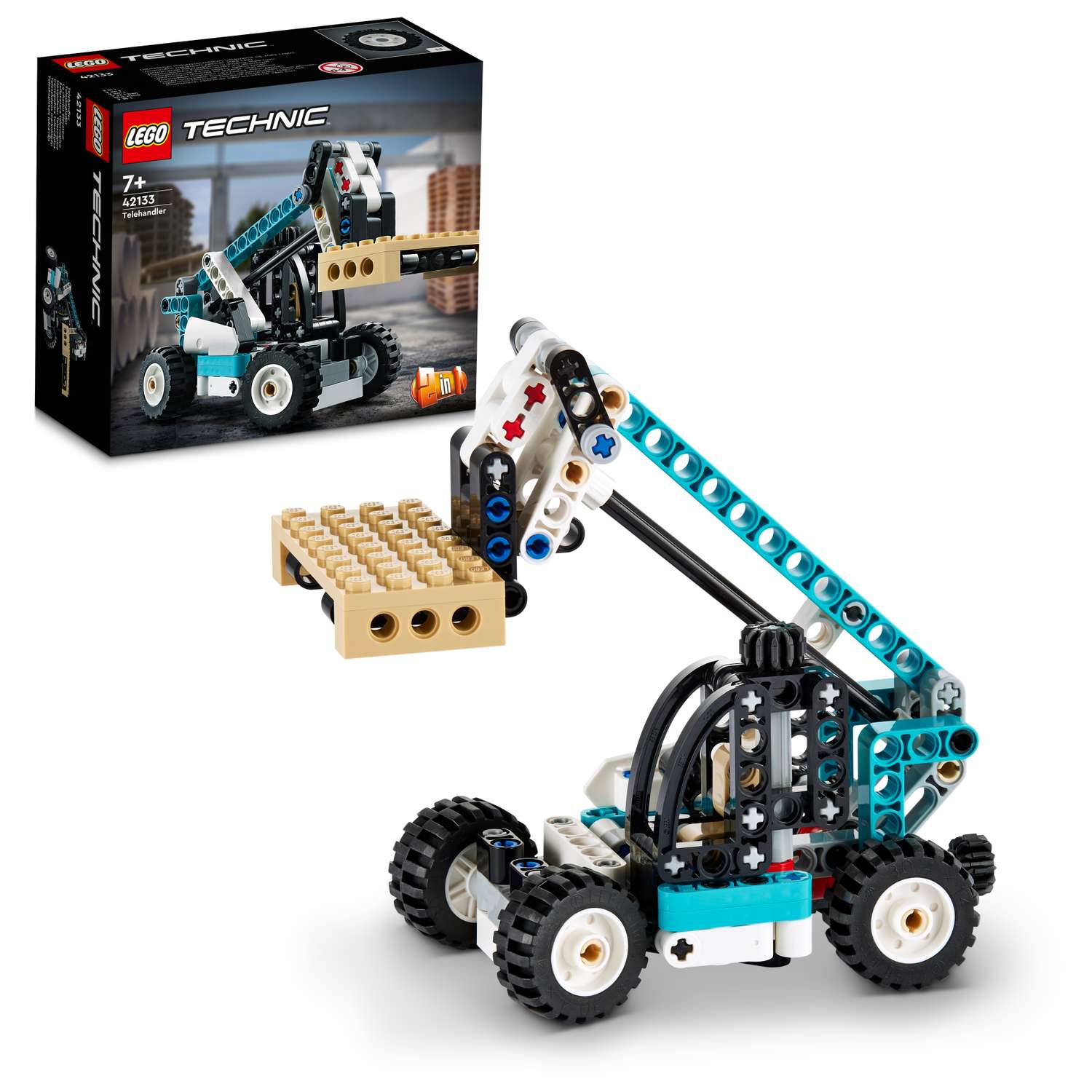 Конструктор LEGO Technic Телескопический погрузчик блочный - фото 1