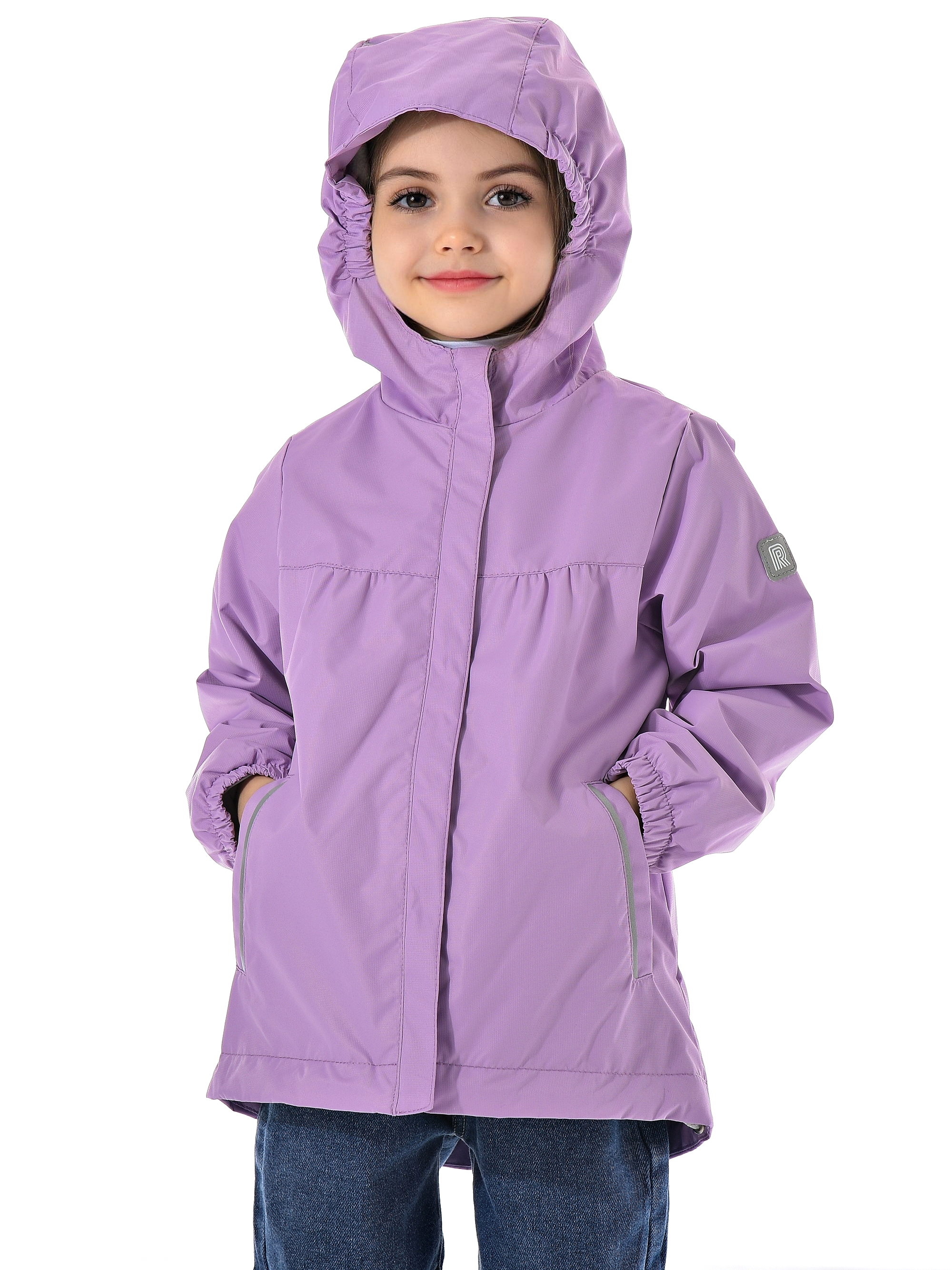 Ветровка Rusland 58-20однотон/сиреневый - фото 6