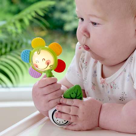 Игрушка Hape погремушка Погремушка светящийся цветок