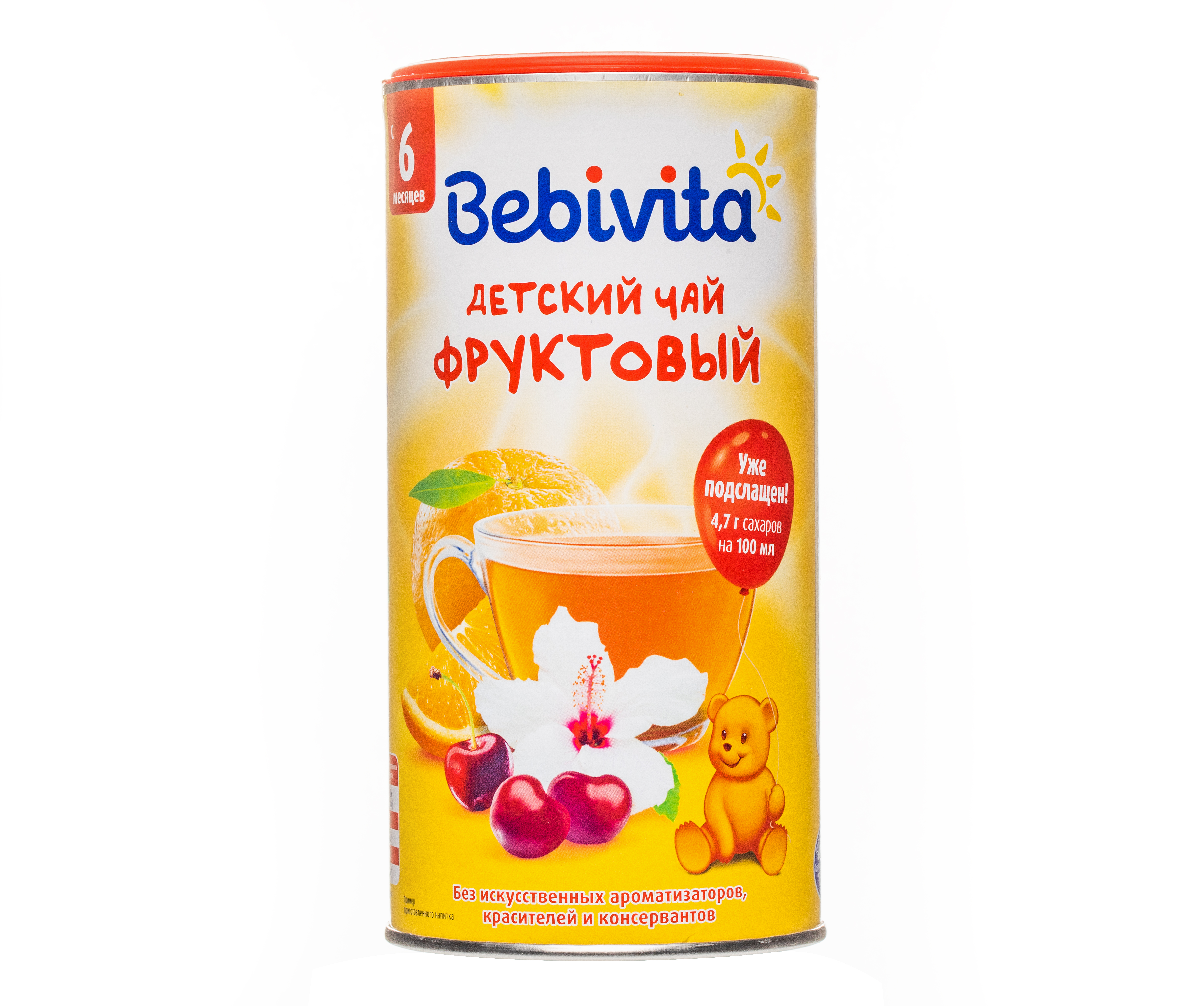 Чай Bebivita гранулированный фруктовый 200г с 6месяцев - фото 2