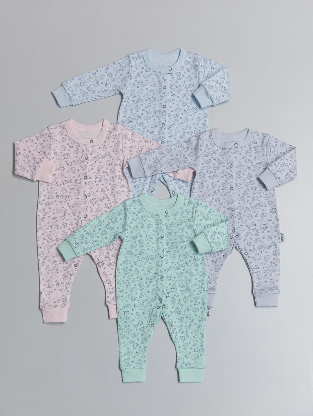 Комбинезон Amelli КЛ.310.234.0.0.006роз - фото 3