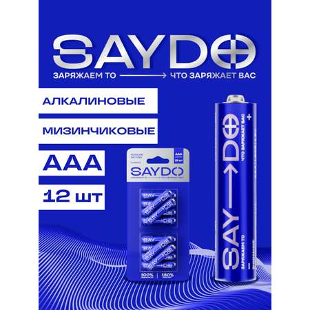 Батарейки алкалиновые SAYDO AAA