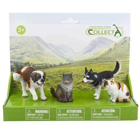 Фигурка Collecta Кошки-собаки