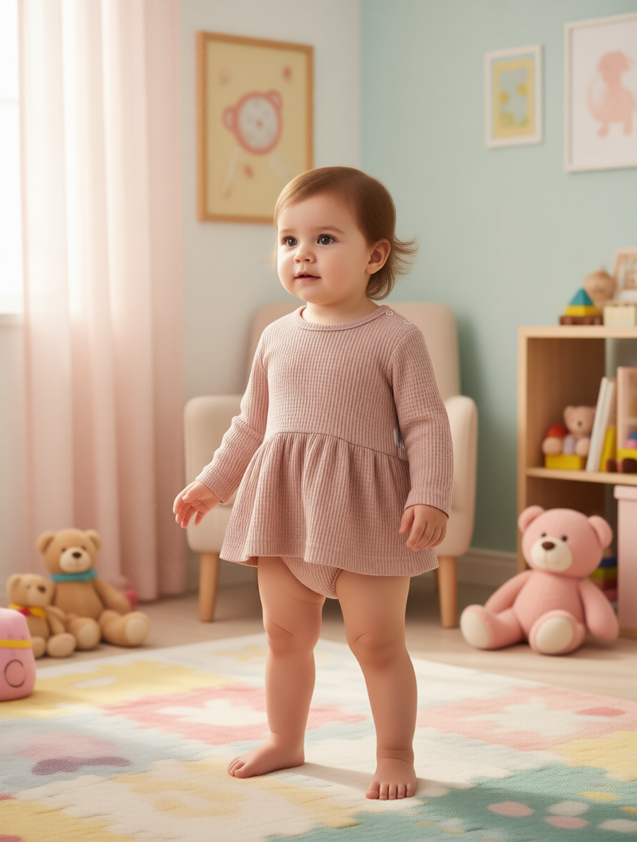 Боди-платье Amelli 290.035.0.0.090сир - фото 1