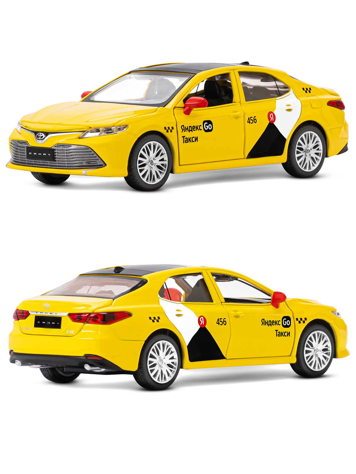 Автомобиль Яндекс GO Toyota Camry Такси озвучено Алисой 1:34 JB1251482 - фото 9
