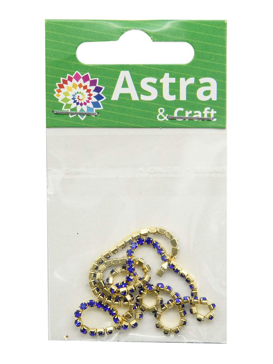 Набор для творчества Astra Craft бисер Стразы на цепочке - фото 6