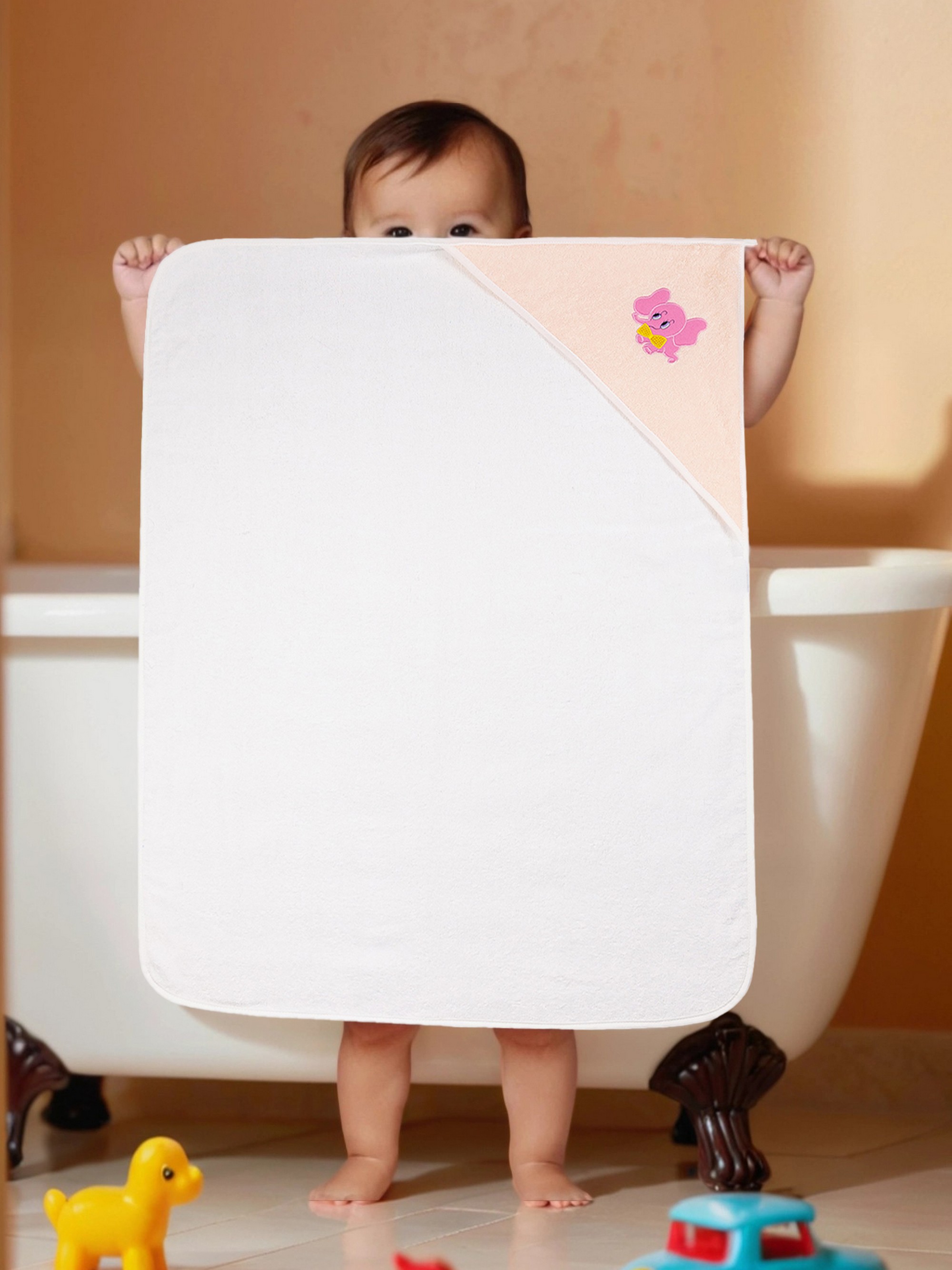 Полотенце уголок Wellness Малыш-00/24_СБ 80 x 100 см 1 шт. - фото 2