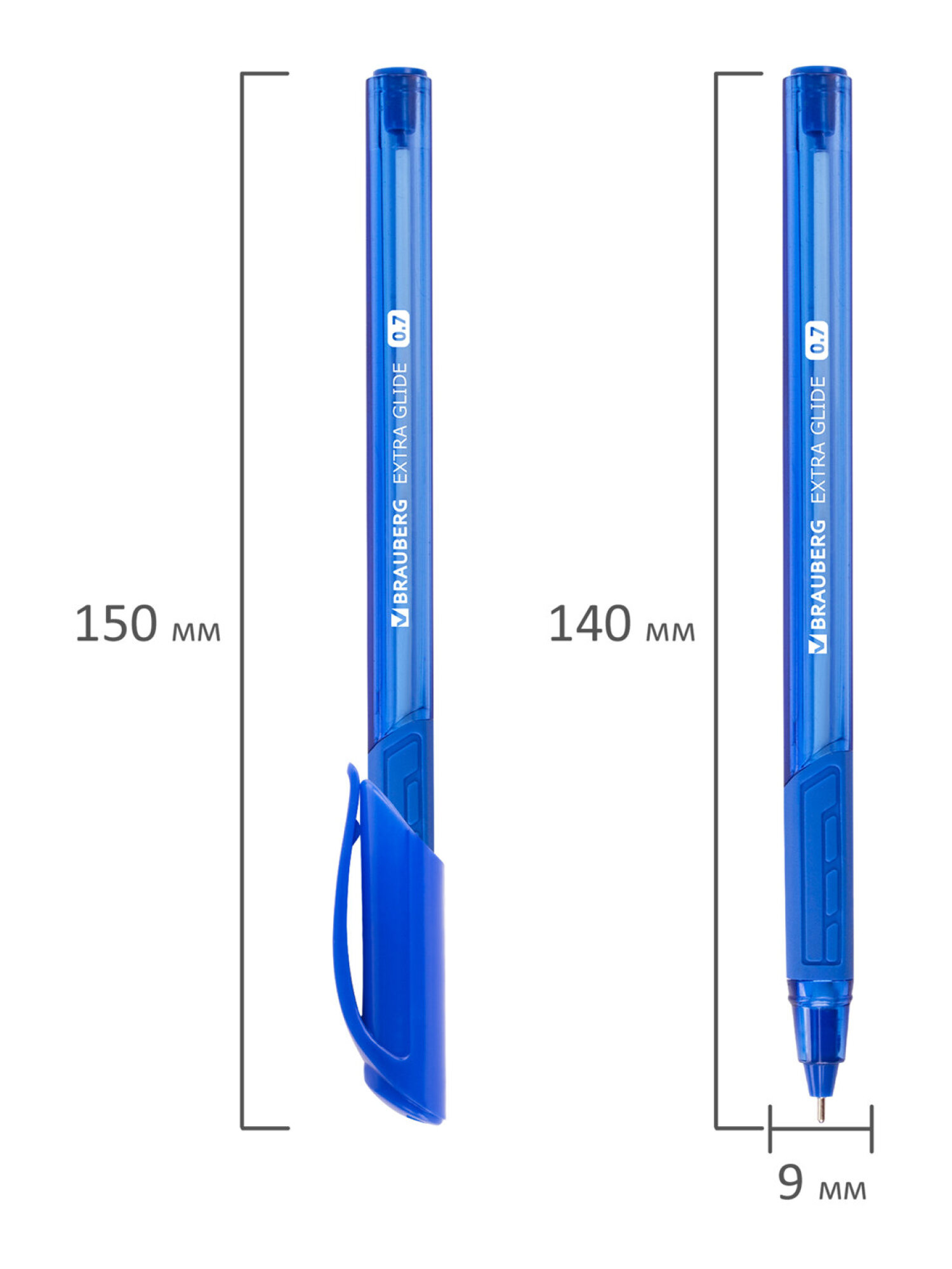 Ручка шариковая Brauberg 12 шт. - фото 12