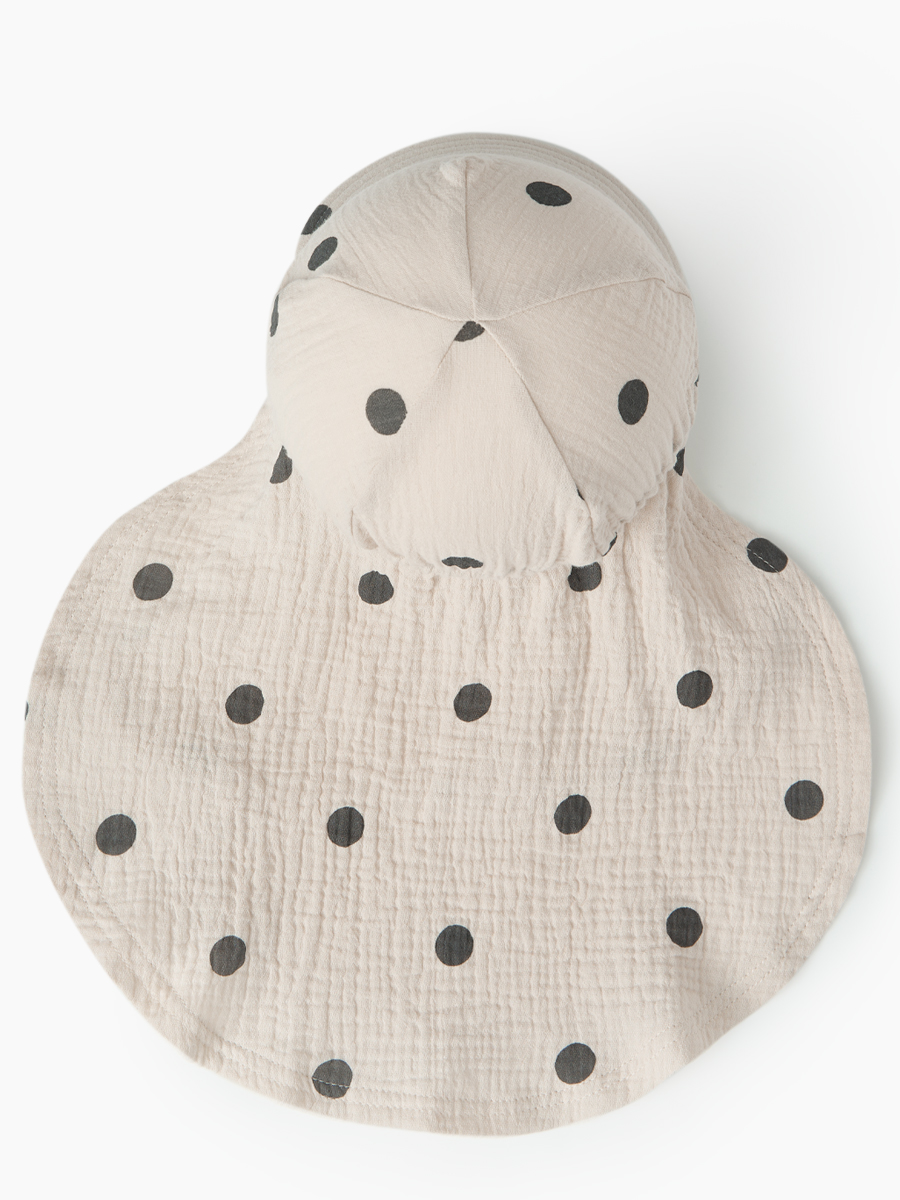 Панама Happy Baby 88277-0_beige-with-dots - фото 14