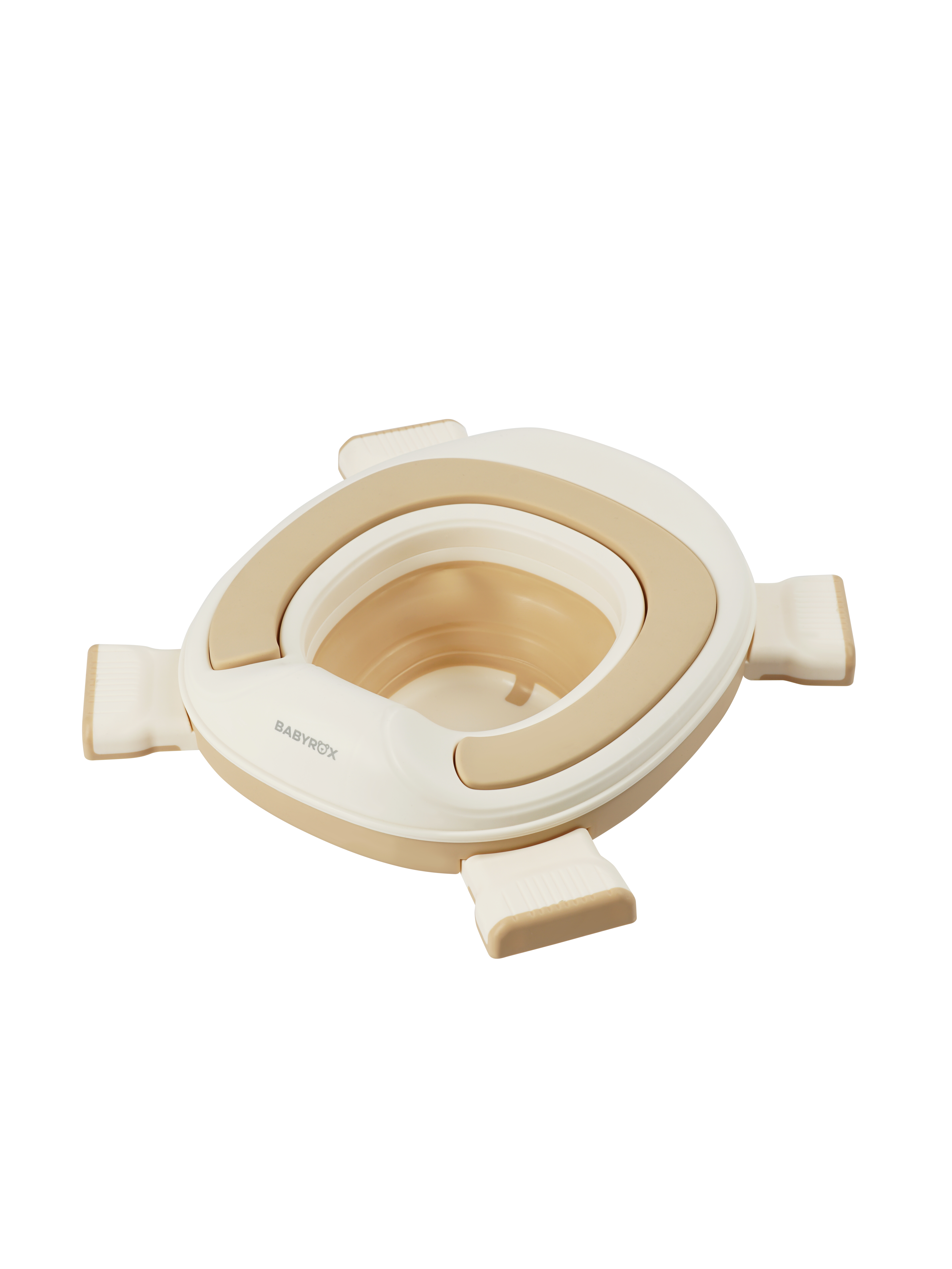 Горшок, накладка на унитаз, пакет BabyRox Smart Дорожный бежевый - фото 7