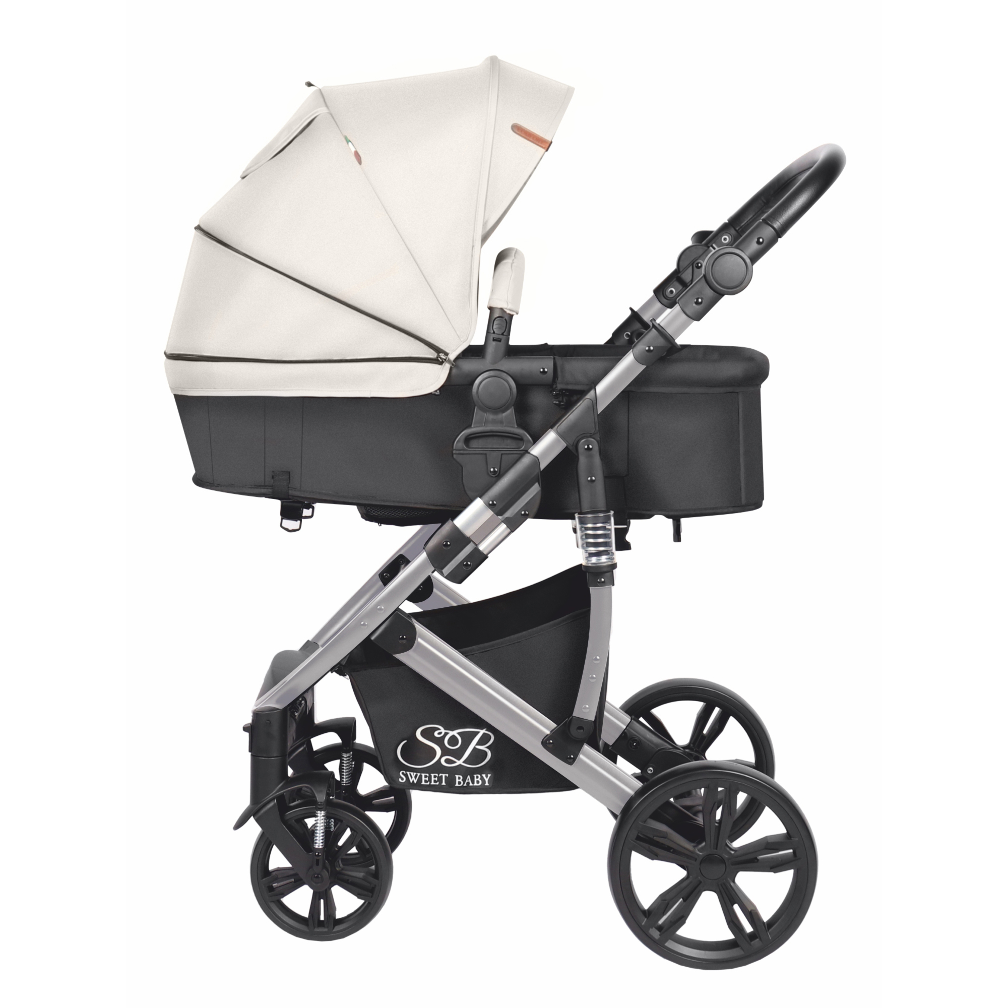 Коляска трансформер Sweet Baby Comfort beige - фото 1