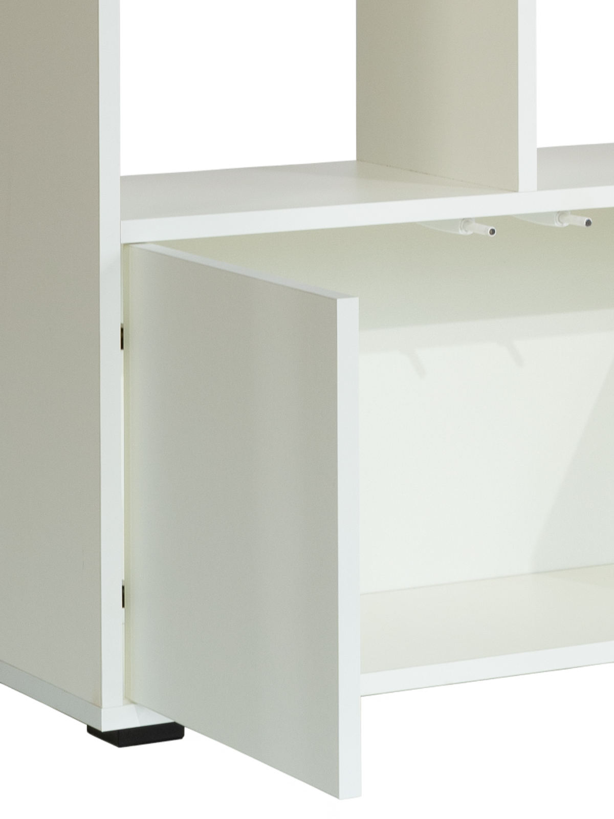 Стеллаж перегородка Comfort Avenue Антонио белый 101 141.2х70.4х26 - фото 4