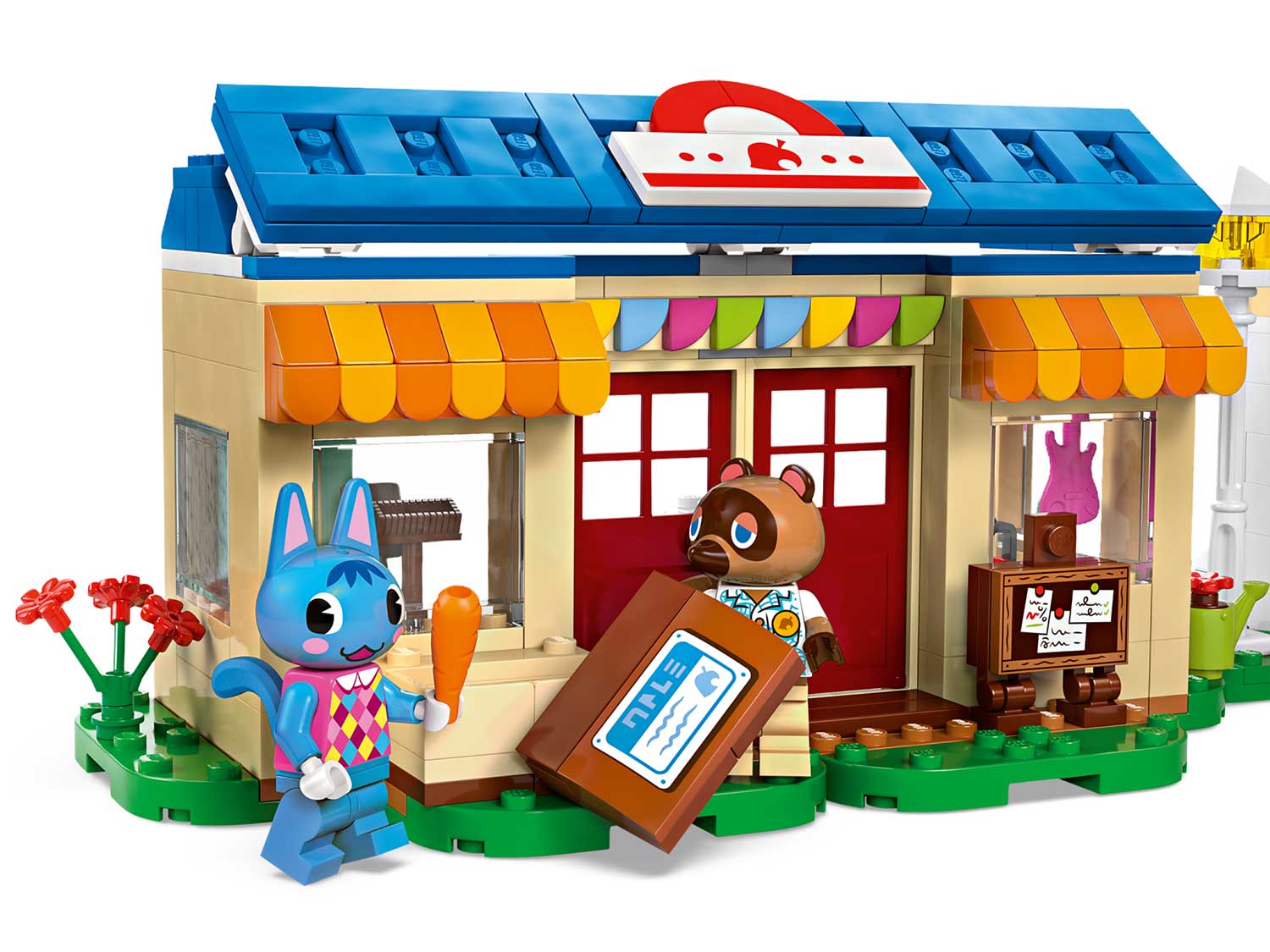 Конструктор LEGO Animal Crossing Уголок Нука и дом Рози 535 дет. - фото 6