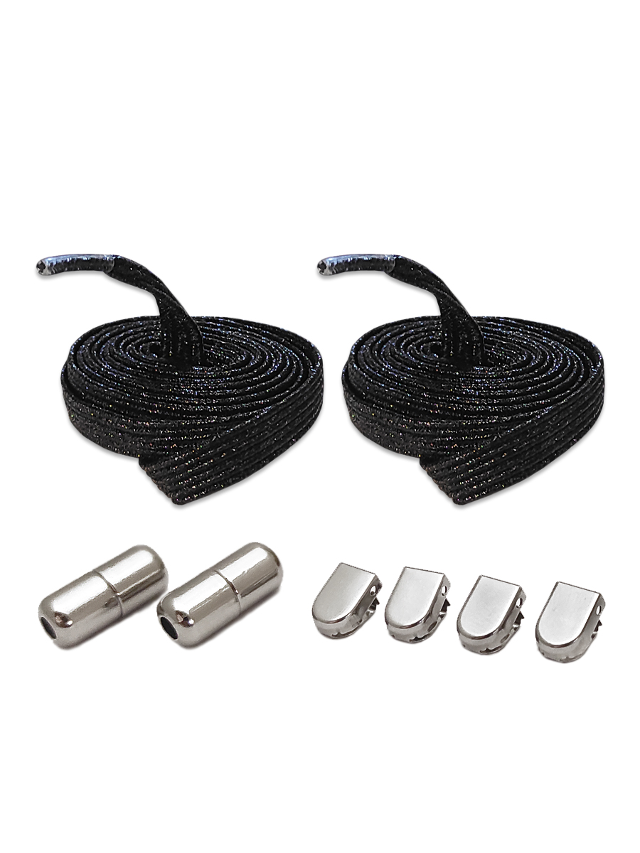 Шнурки Solaris S8501black - фото 1