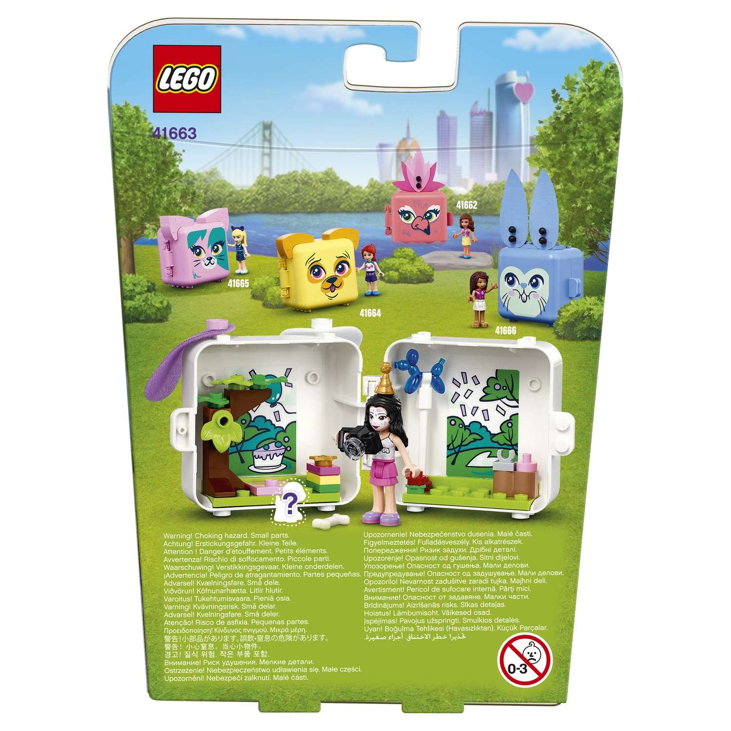 Конструктор LEGO Friends Кьюб Эммы с далматинцем - фото 3