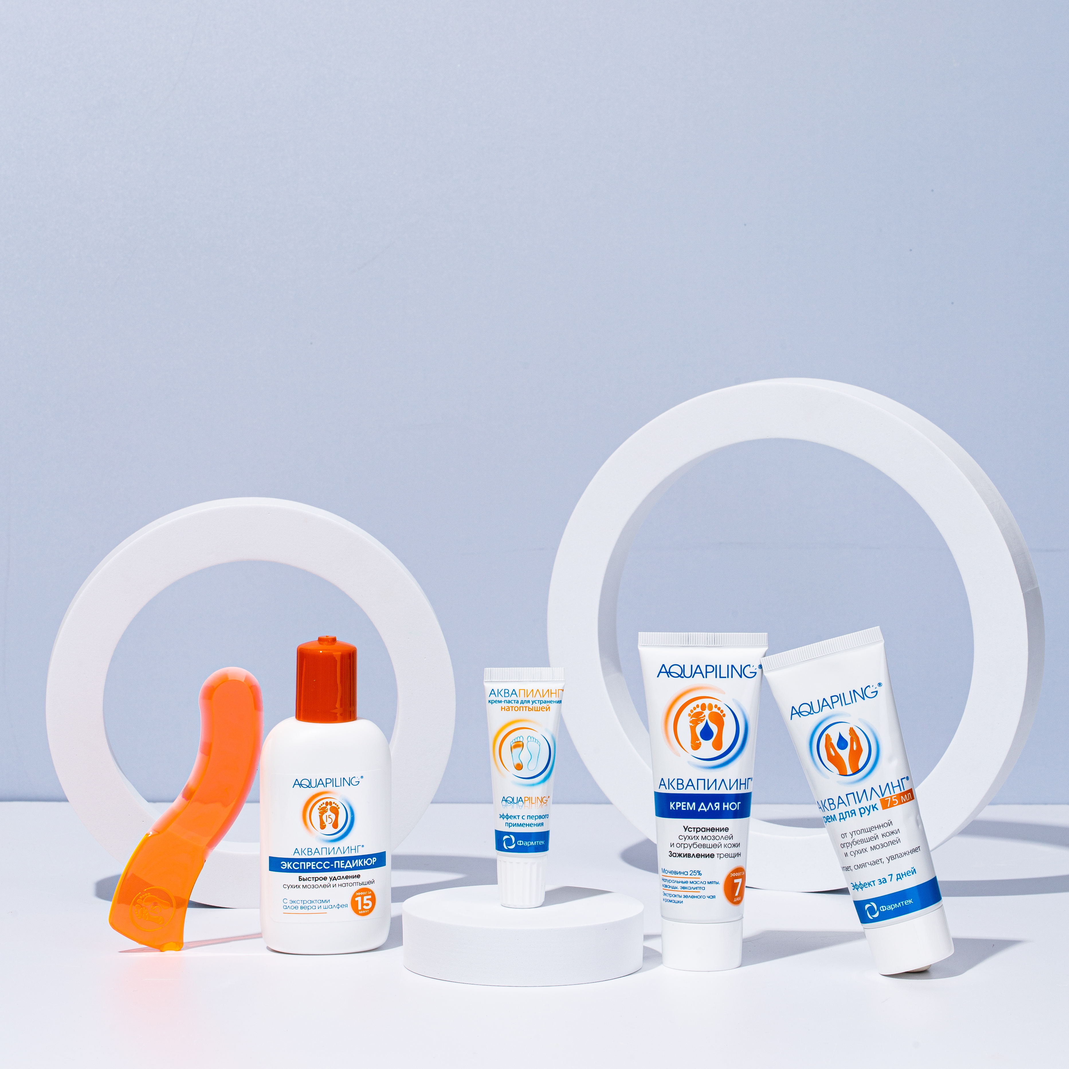 Пилинг AQUAPILING Крем паста для ног 20 мл - фото 4