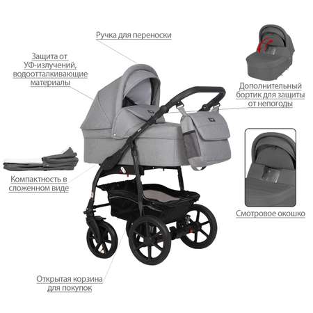 Коляска 2в1 Kitelli Bello