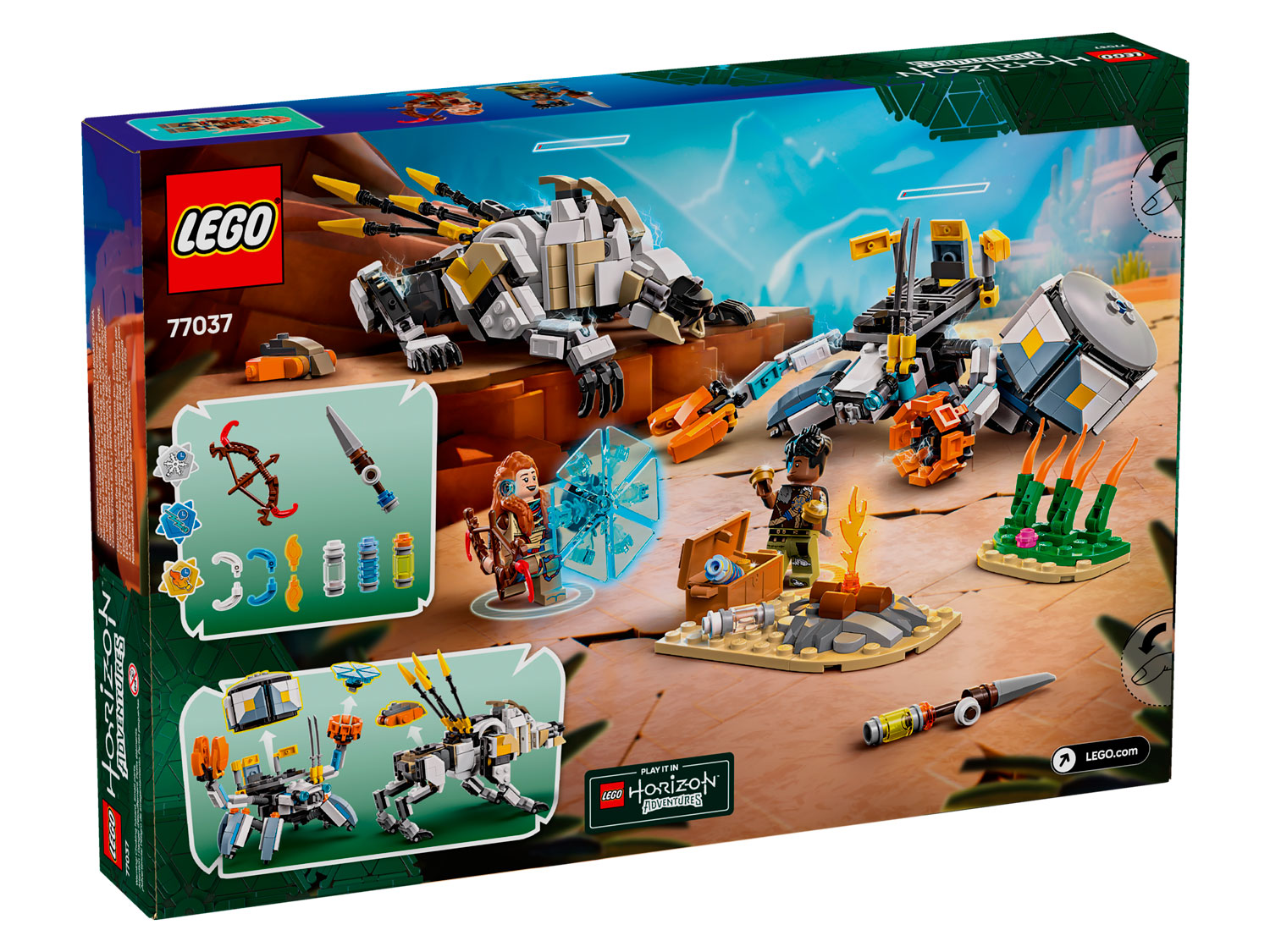 Конструктор LEGO Horizon Adventures Элой и Варл 768 дет. - фото 7