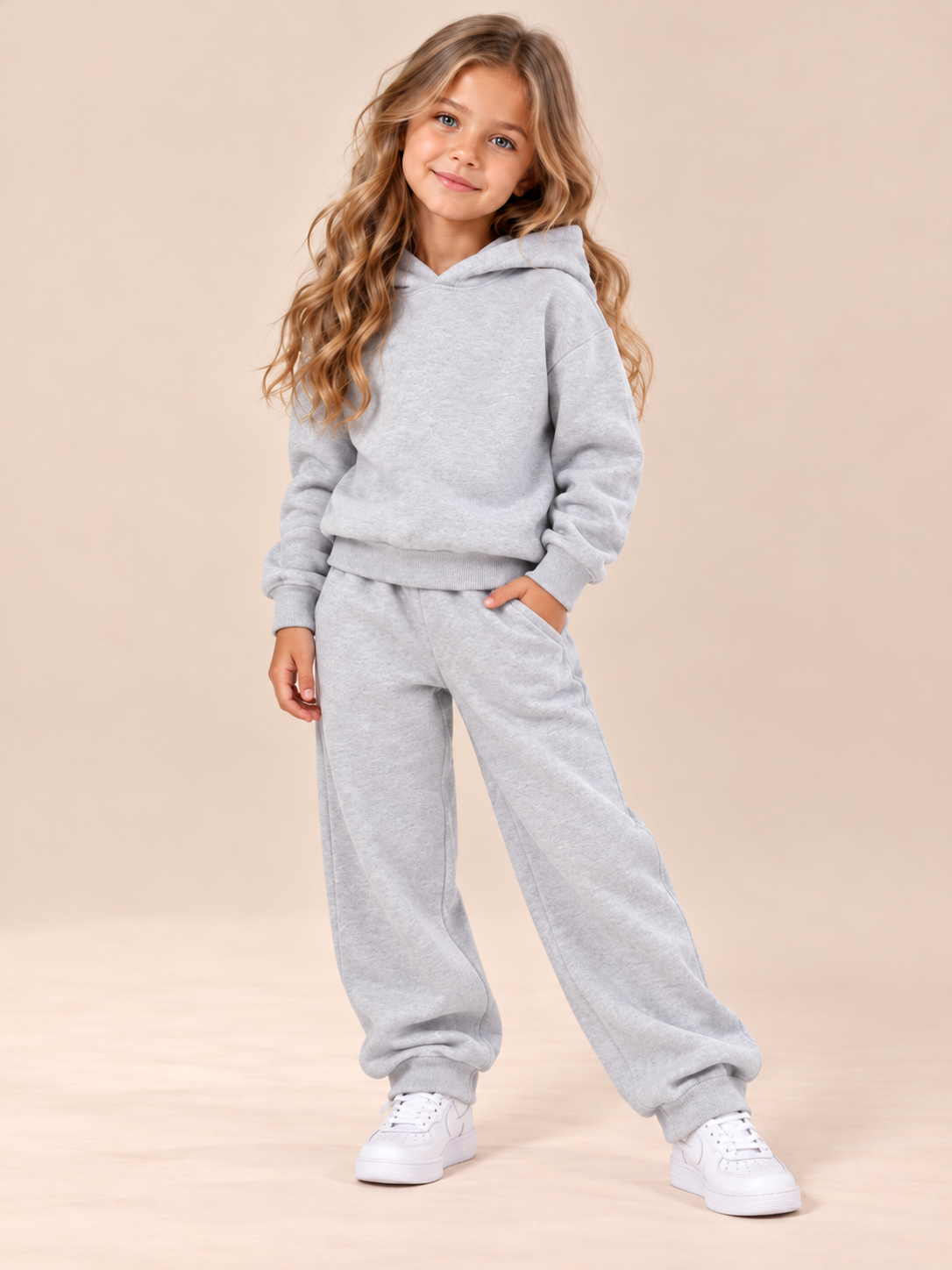 Костюм BONITO KIDS Костюм BK1711KP светло-серый меланж - фото 1