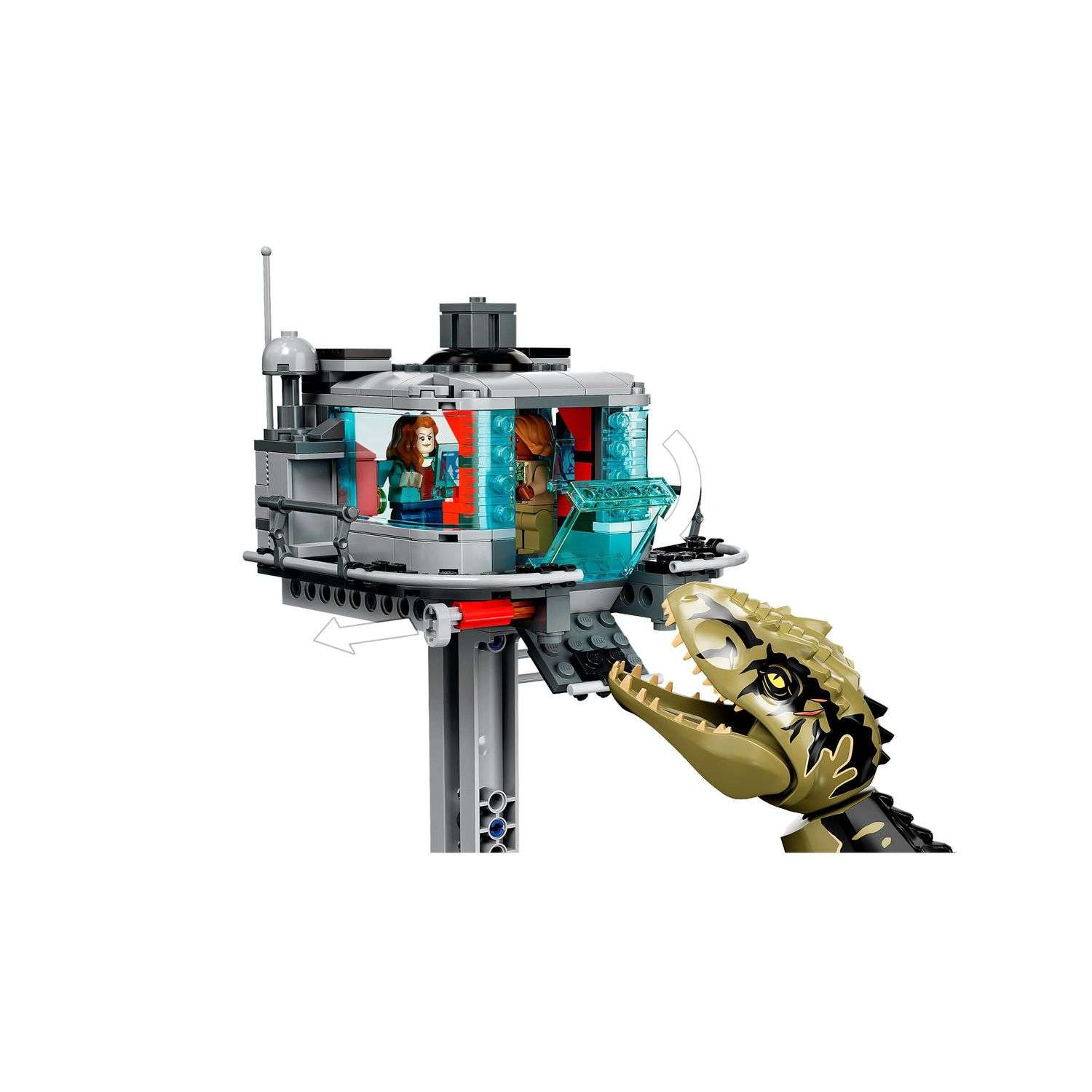 Конструктор LEGO Jurassic World Giganotosaurus Therizinosaurus 810 дет. - фото 5