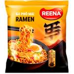 Лапша быстрого приготовления REENA Рамен со вкусом сыра и с острой курицей 115г