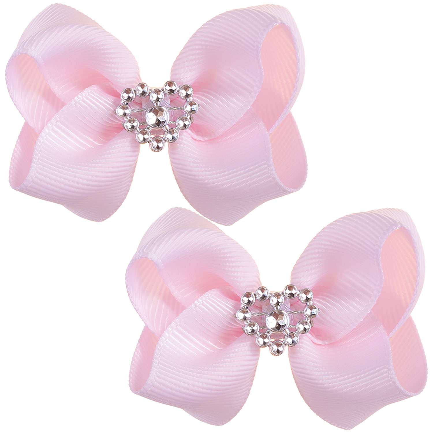 Бант Babys JOY 2шт Розовый MN121/2-028 MN121/2-028 - фото 1