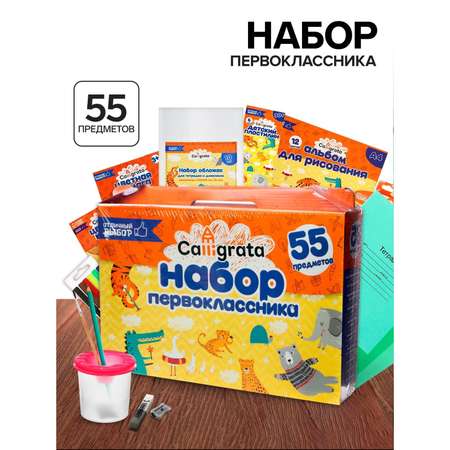 Набор школьника Calligrata 55 предм.