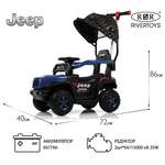 Электромобиль RIVERTOYS G003GG-BLUE С пультом ДУ