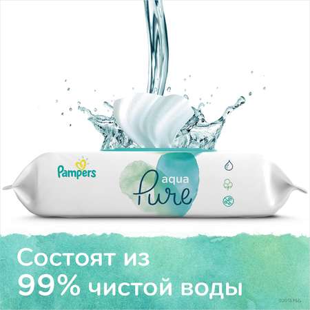 Влажные салфетки Pampers Aqua 48 шт.