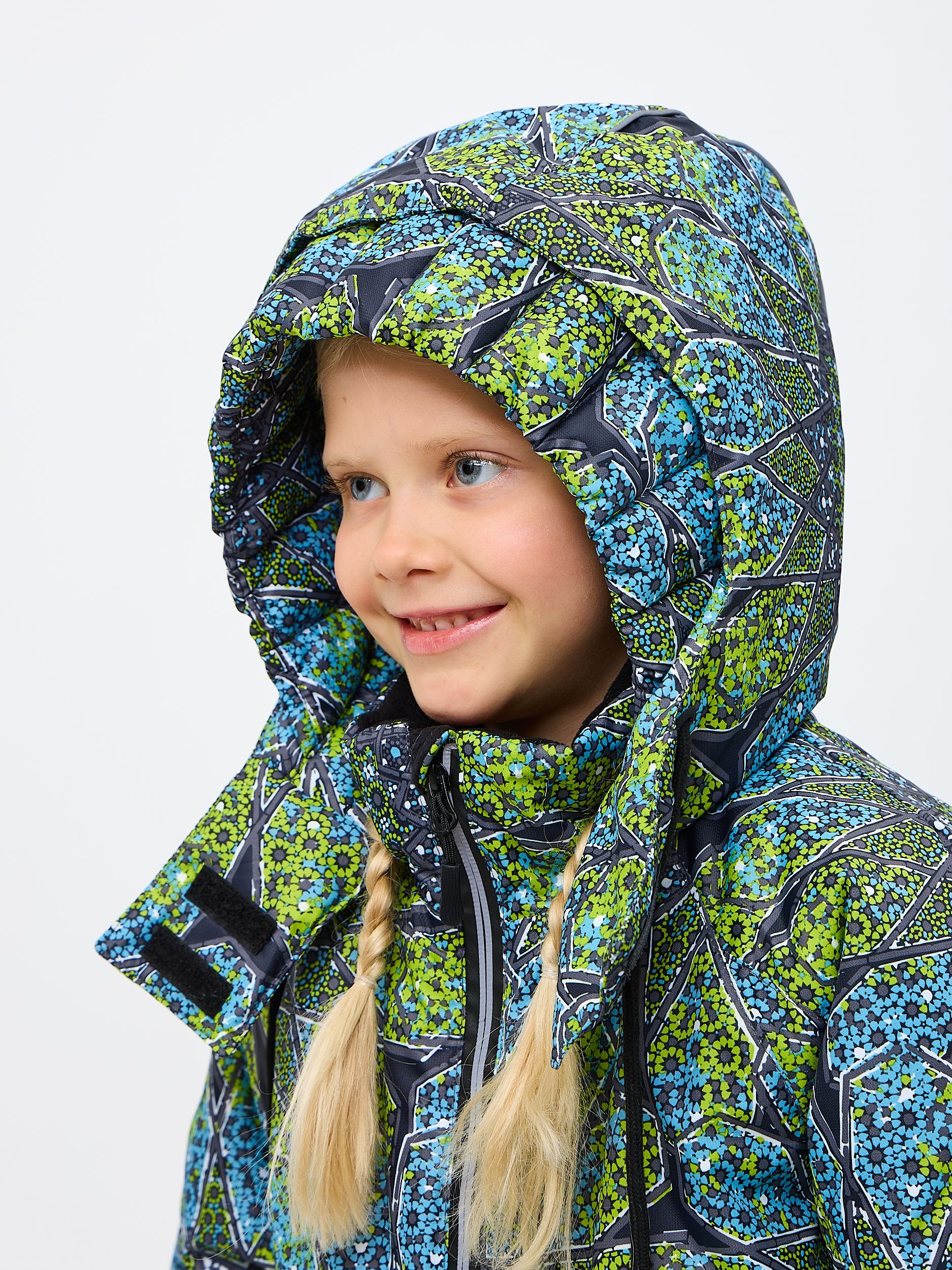 Комбинезон Kvartet 854 т.серый- салат - фото 9