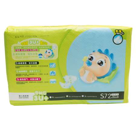 Подгузники Palmbaby S (4-8 кг) 72 шт.