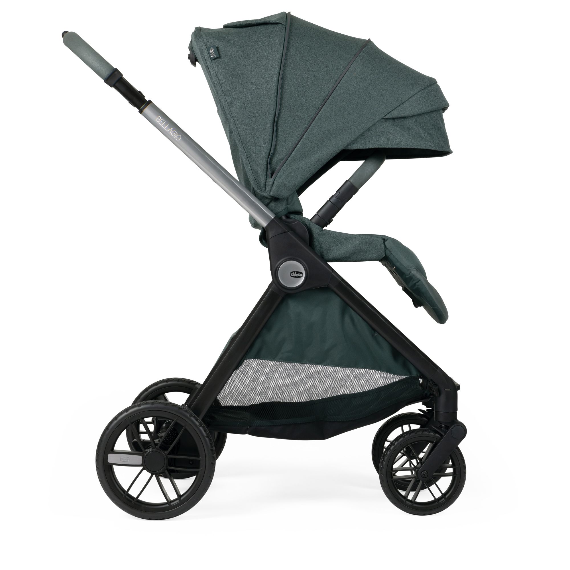 Коляска прогулочная Chicco серый - фото 27