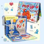 Книга Malamalama Анатомия человека с объемными картинками для детей