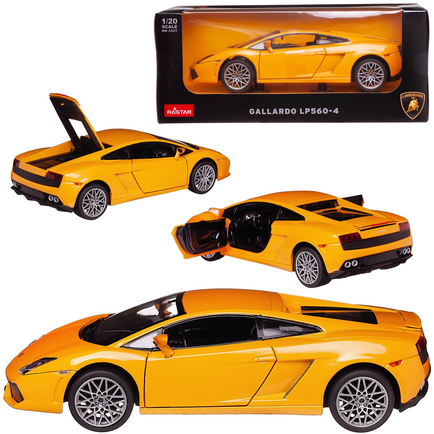 Автомобиль Rastar Lamborghini 1:20 34500Y - фото 3