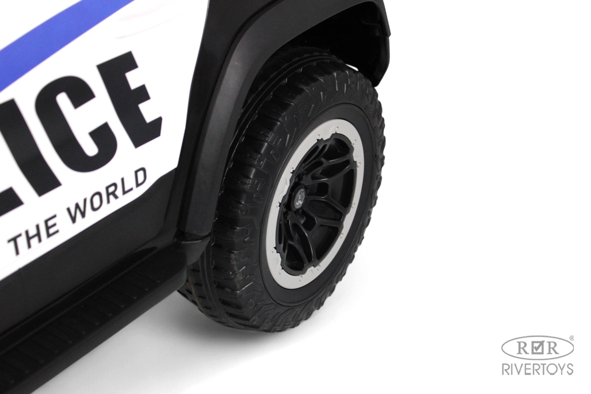 Электромобиль RIVERTOYS O111OO-RAM-BLACK С пультом ДУ - фото 15