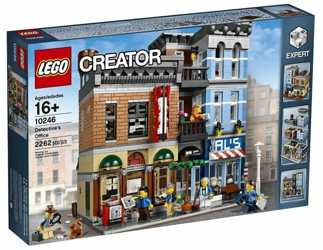 Конструктор LEGO Creator Expert 10246 Детективное агентство 2264 дет. - фото 1