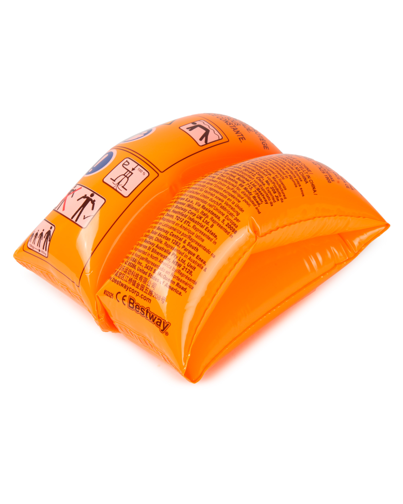 Нарукавники Bestway оранжевые 25*20см - фото 4