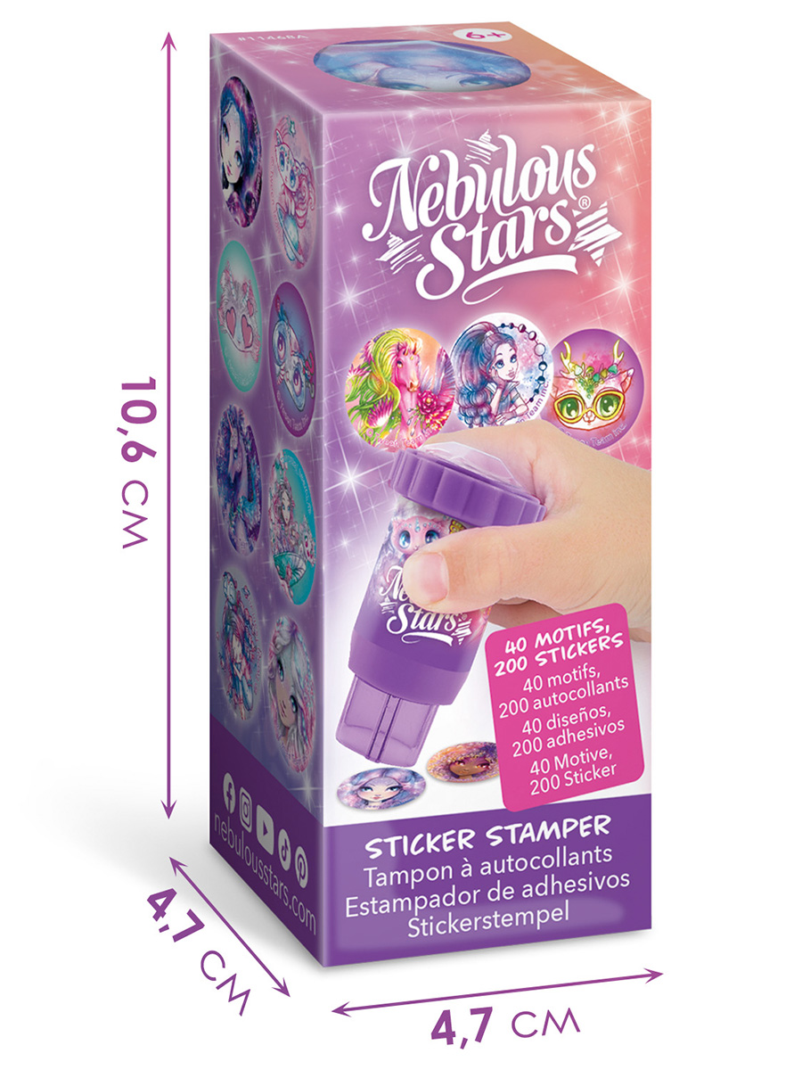 Наклейки Nebulous Stars 200 шт. - фото 3