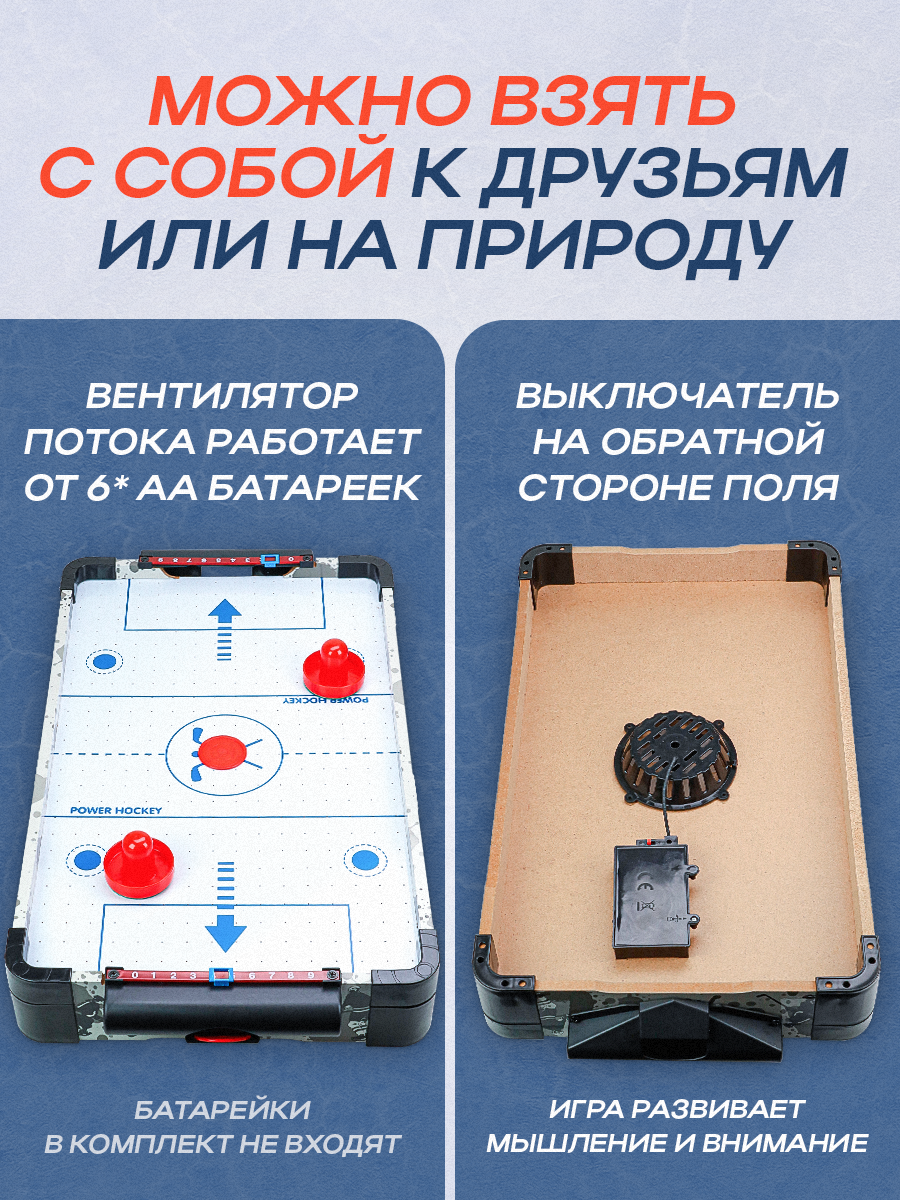 Настольная игра Рыжий кот аэрохоккей - фото 5
